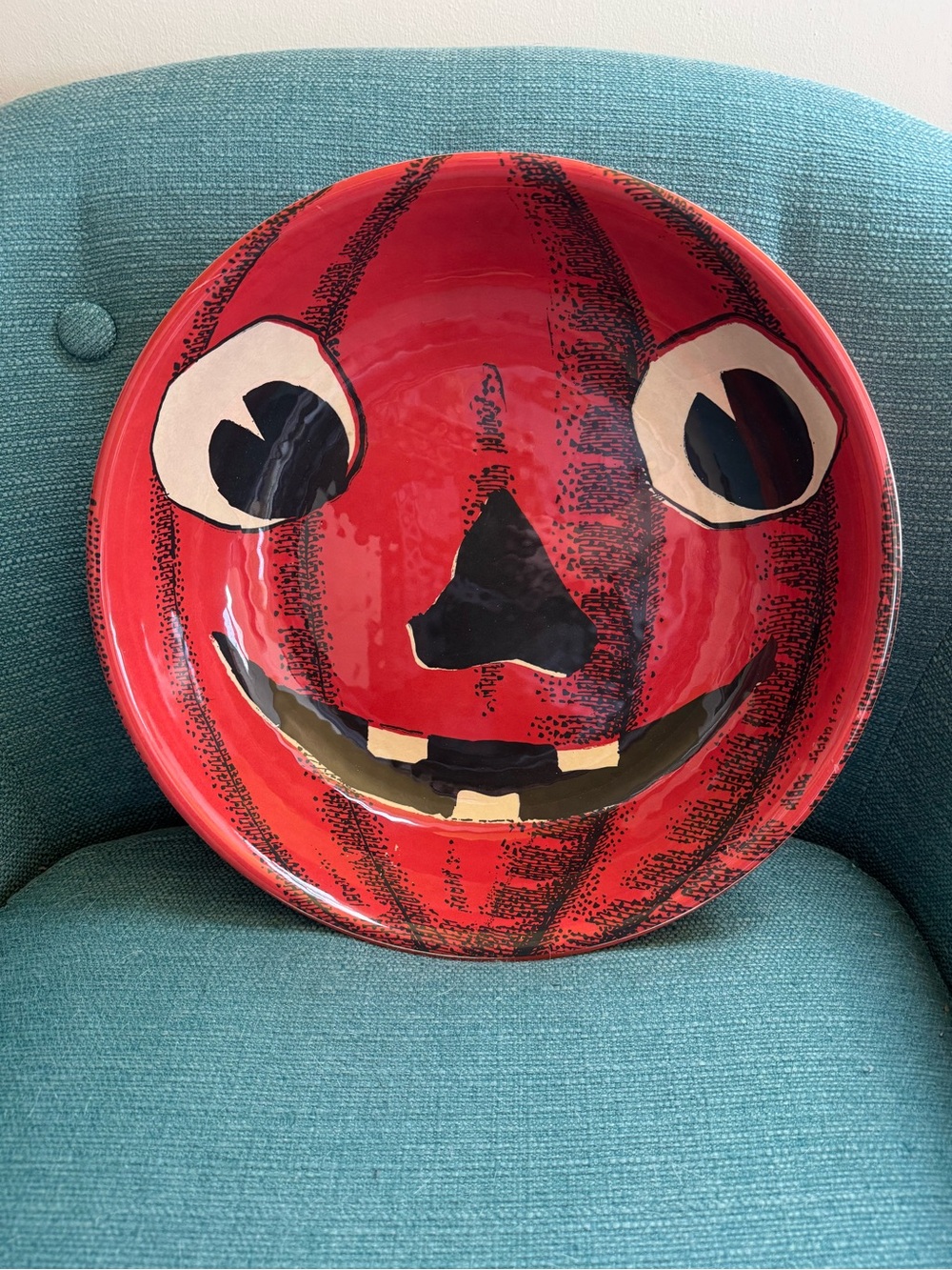John Derian for Target Halloween Jack-o-Lantern Candy Bowl